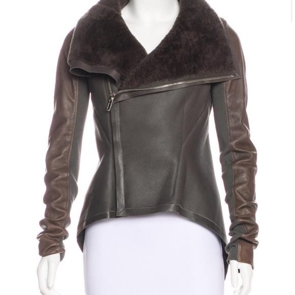 Rick Owens leather jacket   Size US 6 - Picture 1 of 9